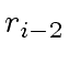 $ r_{i-2}$