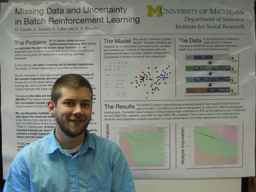 Dan at the Multidisciplinary Symposium on Reinforcement
	Learning, 2009