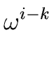 $\displaystyle \omega^{{{i-k}}}_{{}}$