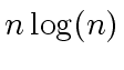 $ n \, {\log}(n)$