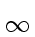 $\scriptstyle \infty$