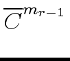 $ \overline{{C}}^{{m_{r-1}}}_{}$