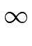 $\displaystyle \infty$