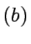 $ (b)$