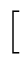 $\displaystyle \left[\vphantom{ a \, T(2^{p-2}) + S(2^{p-1}) }\right.$