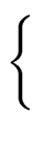 $\displaystyle \left\{\vphantom{ \begin{array}{l} A \longmapsto {\alpha} B {\beta} \\ {\beta} \stackrel{\ast}{\Longrightarrow} {\varepsilon} \end{array} }\right.$